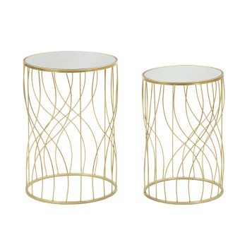 PAIR OF LIGNE TABLES