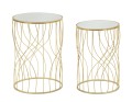 PAIR OF LIGNE TABLES