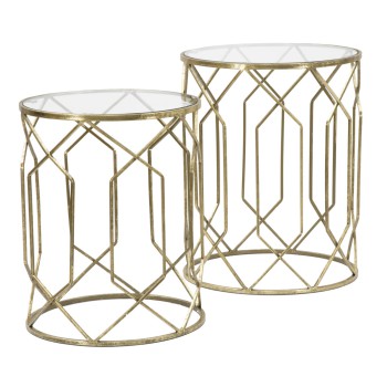 PAIR OF TUNIS TABLES