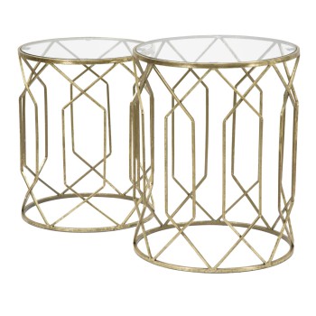 PAIR OF TUNIS TABLES