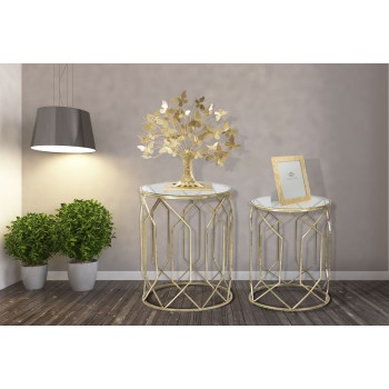 PAIR OF TUNIS TABLES