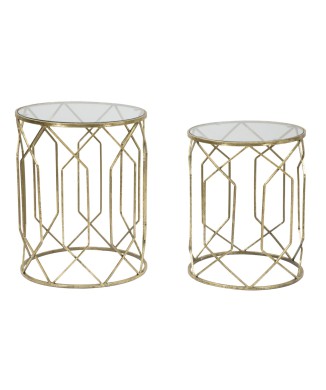 PAIR OF TUNIS TABLES