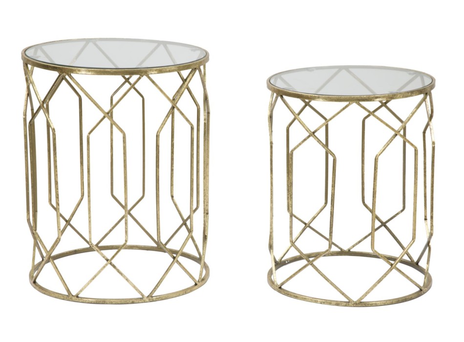 PAIR OF TUNIS TABLES