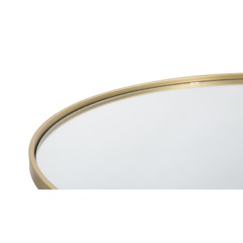 GLAM GOLD/MIRROR COFFEE TABLE