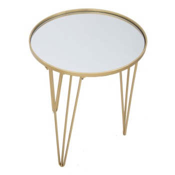 GLAM GOLD/MIRROR COFFEE TABLE