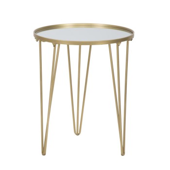 GLAM GOLD/MIRROR COFFEE TABLE