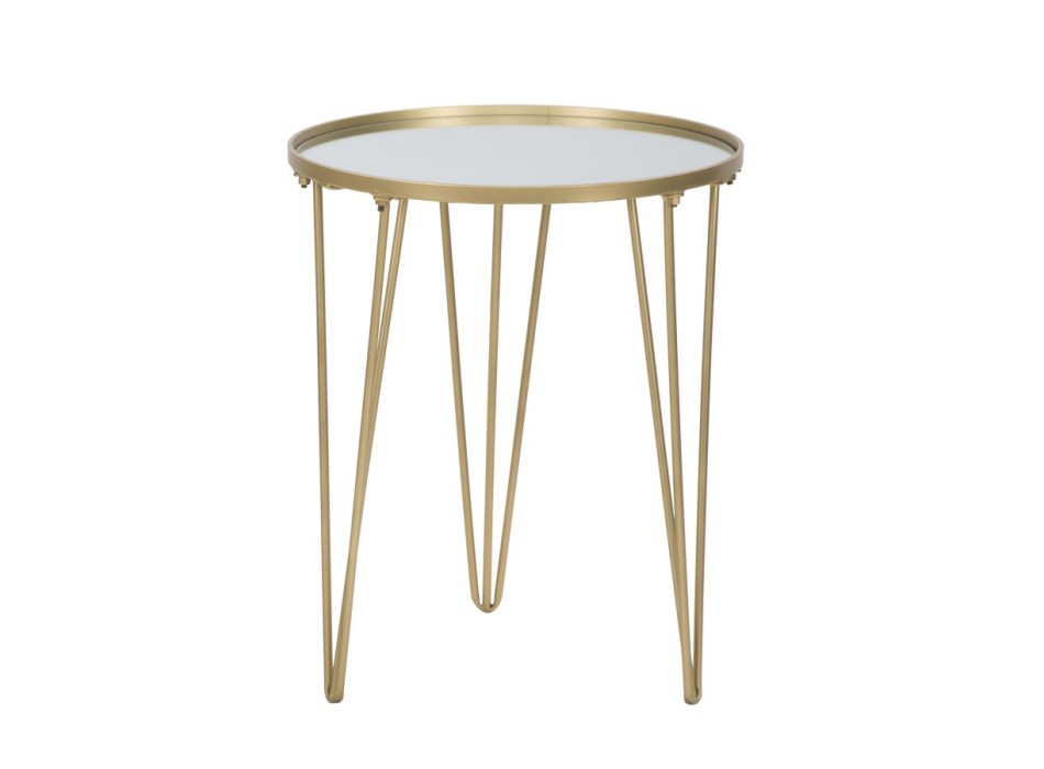 GLAM GOLD/MIRROR COFFEE TABLE