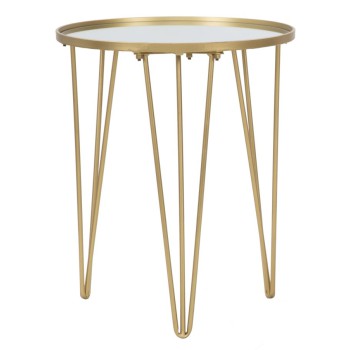 GLAM GOLD/MIRROR COFFEE TABLE