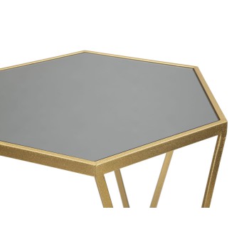 PAIR OF HEXAGONAL TABLE