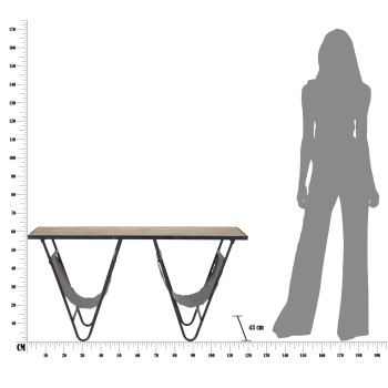 "V" NEWSPAPER TABLE