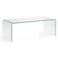 Burano coffee table 110 x 50 cm transparent