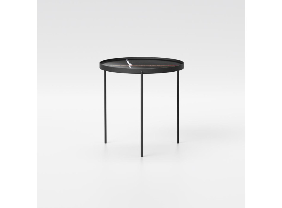 Esprit coffee table 0/240 Ø60 PEZZANI