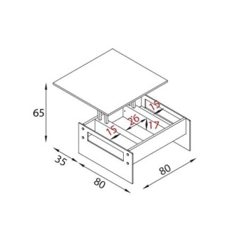 London coffee table 0/262 PEZZANI