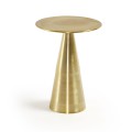 Rhet coffee table in gold finish metal Ø 39 cm