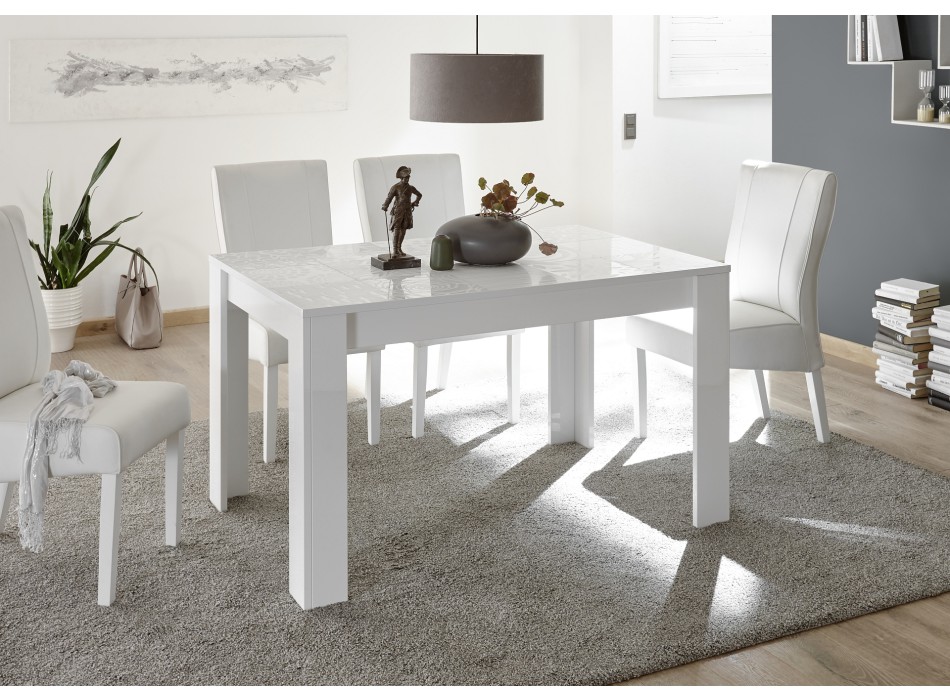 Table 137x90 with extension included 48cm - MIRO - 137 x 79 x 90