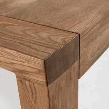 Briva extendable table in oak veneer