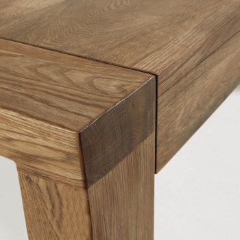 Briva extendable table in oak veneer