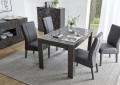 PRISMA extendable table in black colour