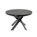 Vashti Ø 120 (160) cm porcelain extendable table PROMO