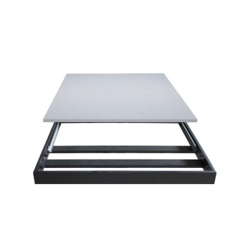 Bandos Table - Extendable table 90x120/180 cm Bandos White Ash Anthracite frame