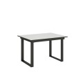 Extendable table 90x120/180 cm Bandos Anthracite frame