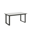 Extendable table 90x160/220 cm Bandos Anthracite frame