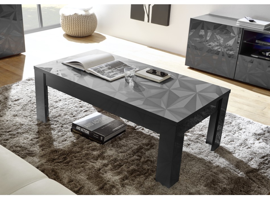 PRISMA coffee table in black colour