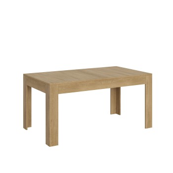 Bibi Table - Extendable table 90x160/220 cm Bibi Spatolato White