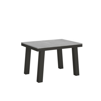 Bridge Evolution table - Extendable table 90x120/224 cm Bridge Evolution White Ash Anthracite frame