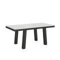 Extendable table 90x180/284 cm Bridge Evolution Anthracite frame