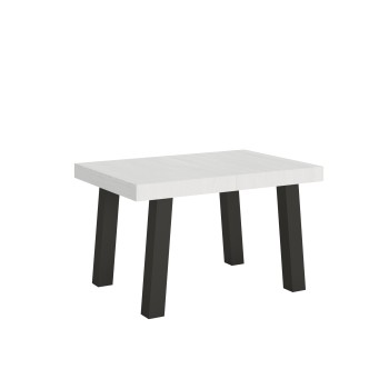 Bridge Table - Extendable table 90x120/224 cm Bridge White Ash Anthracite frame