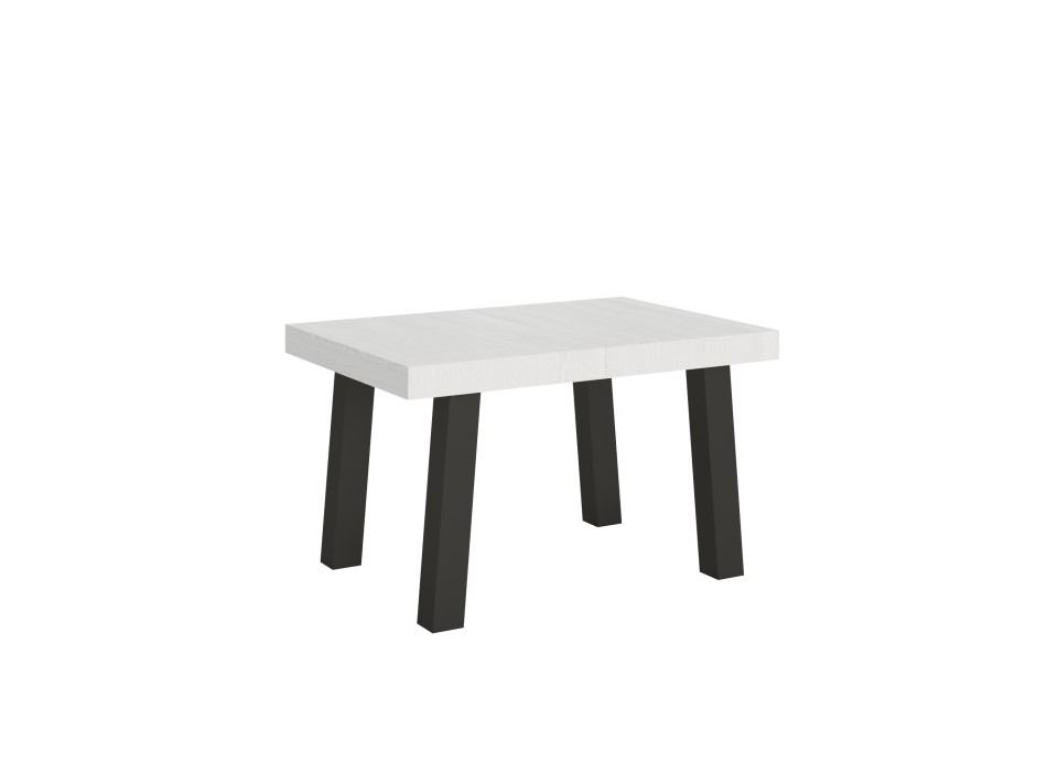 Bridge Table - Extendable table 90x120/224 cm Bridge White Ash Anthracite frame