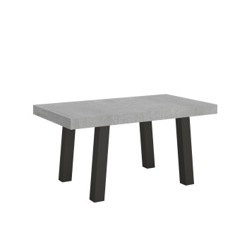 Bridge table - Extendable table 90x160/264 cm Bridge White Ash Anthracite frame