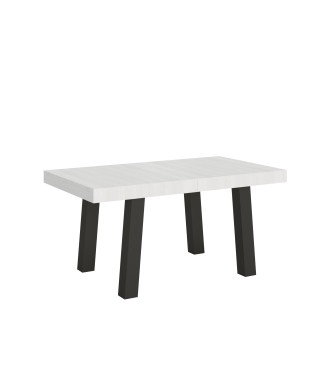 Bridge table - Extendable table 90x160/264 cm Bridge White Ash Anthracite frame