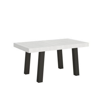 Bridge table - Extendable table 90x160/264 cm Bridge White Ash Anthracite frame