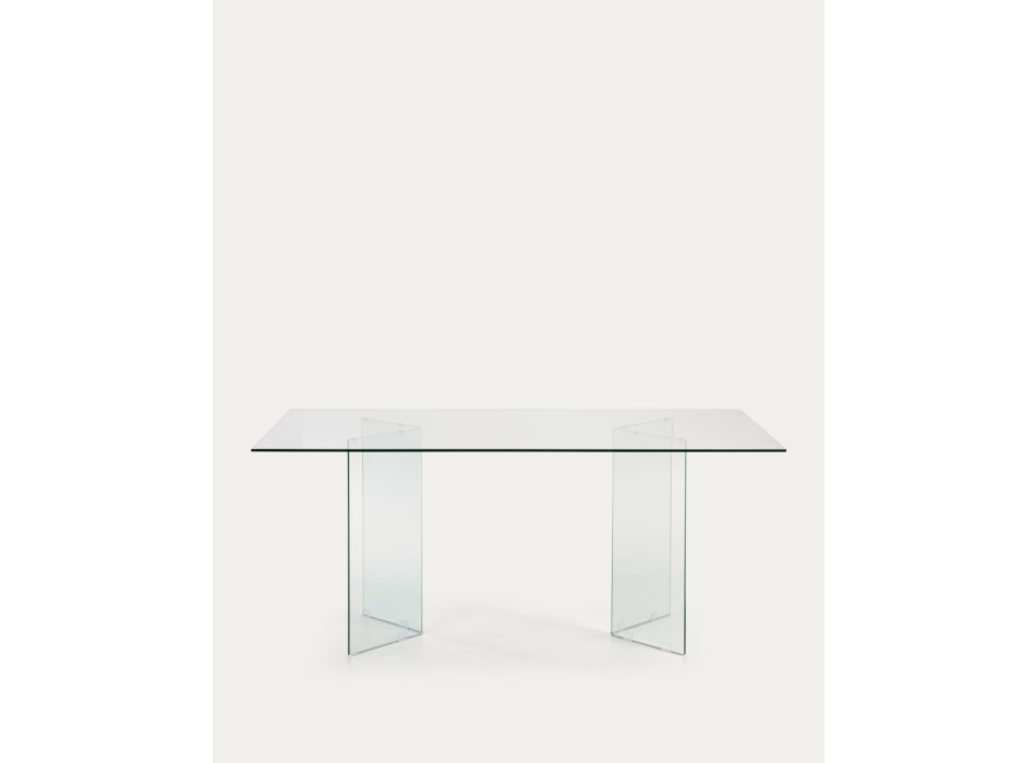 Burano glass table 200 x 90 cm