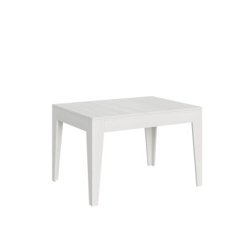 Cico Table - Extendable table 90x120/180 cm Cico White Spatolato