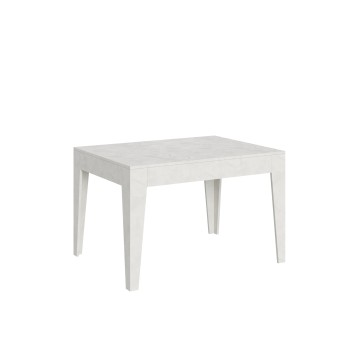 Cico Table - Extendable table 90x120/180 cm Cico White Spatolato