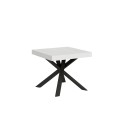 Extendable table 90x90/194 cm Clerk top - Anthracite legs