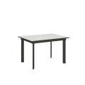 Extendable table 90x120/180 cm Cumar Anthracite frame