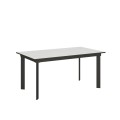 Extendable table 90x160/220 cm Cumar Anthracite frame