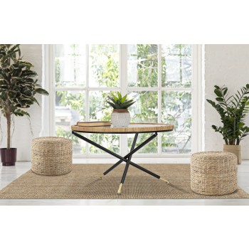 ROUND SAINT BARTH COFFEE TABLE