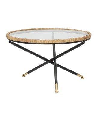 ROUND SAINT BARTH COFFEE TABLE