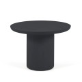 Round Taimi outdoor table in concrete