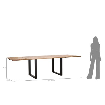 EDGE ALL. DINING TABLE.