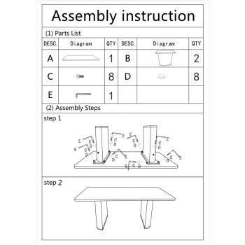 TOULOUSE DINING TABLE