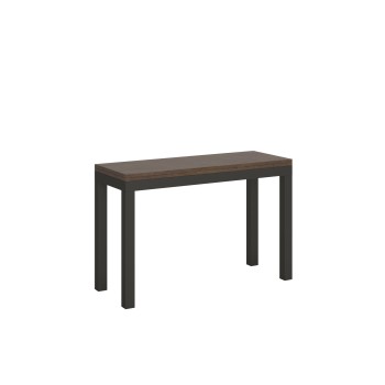 Everyday Double Table - Opening table 120/200x45/90 cm Everyday Double Oak Nature Anthracite frame