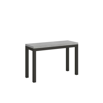 Everyday Double Table - Opening table 120/200x45/90 cm Everyday Double Oak Nature Anthracite frame