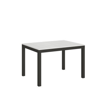 Everyday Evolution table - Extendable table 90x120/224 cm Everyday Evolution White Ash Anthracite frame