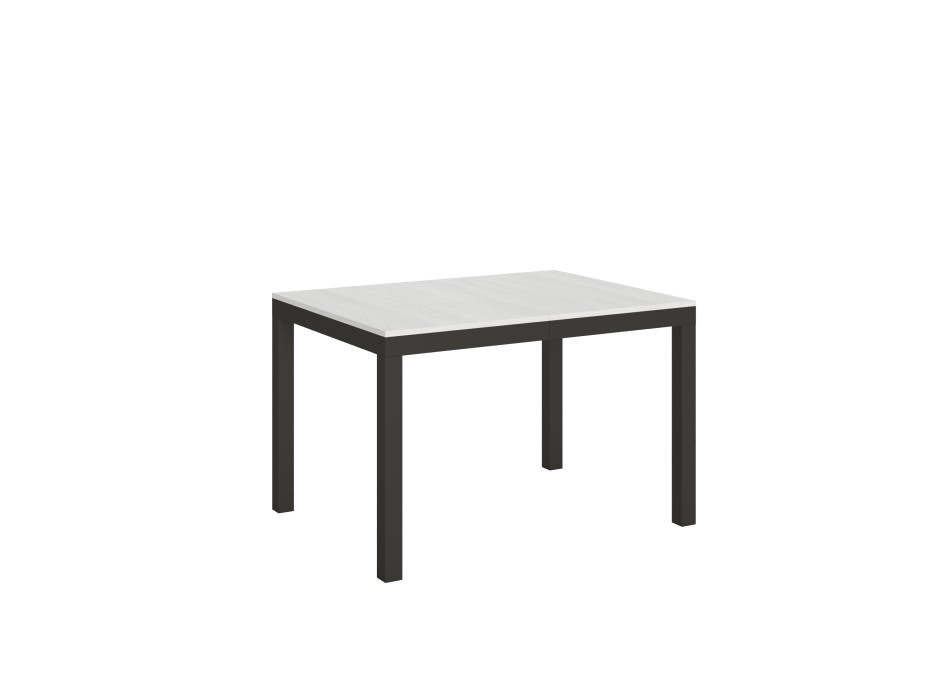 Everyday Evolution table - Extendable table 90x120/224 cm Everyday Evolution White Ash Anthracite frame